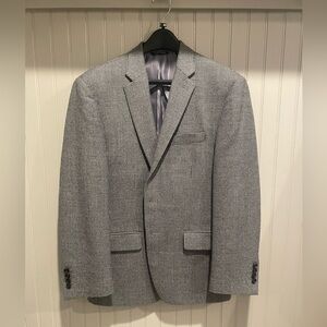 Ralph Lauren grey houndstooth blazer 40S